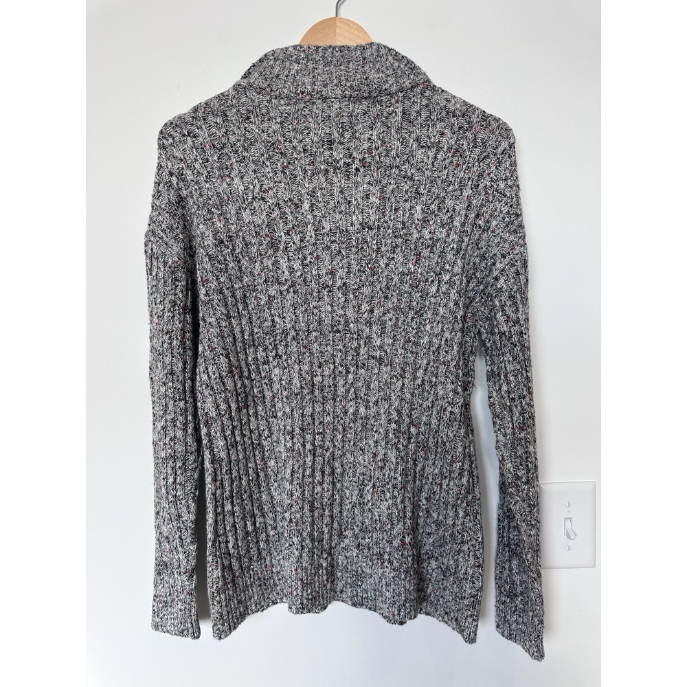 Christopher & Banks Womens Small 1/4 Zip Heather … - image 2